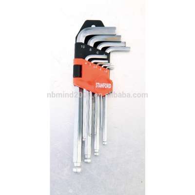 High quality 9pcs hex key set